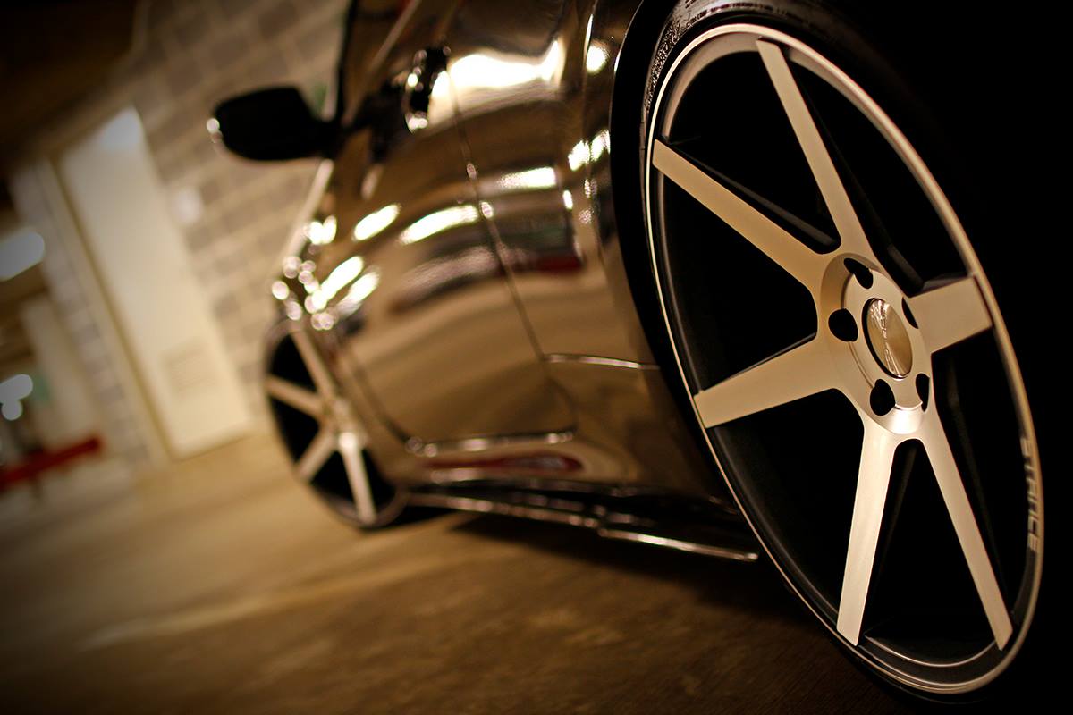Stance Wheels SC-6 Machined Slate Grey on Hyundai Genesis Coupe